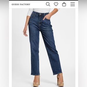Guess factory Eco Jolene Ultra High-Rise Straight Jeans size 26